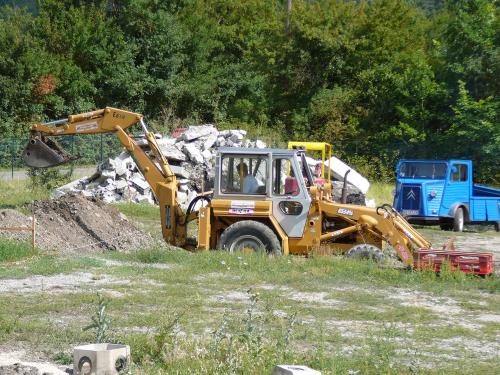 Les engins à ma disposition.